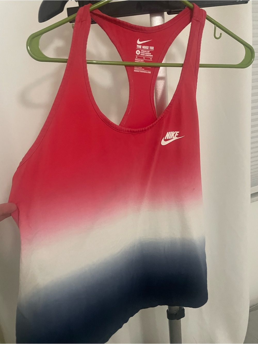 Nike Red Racerback Tank Top